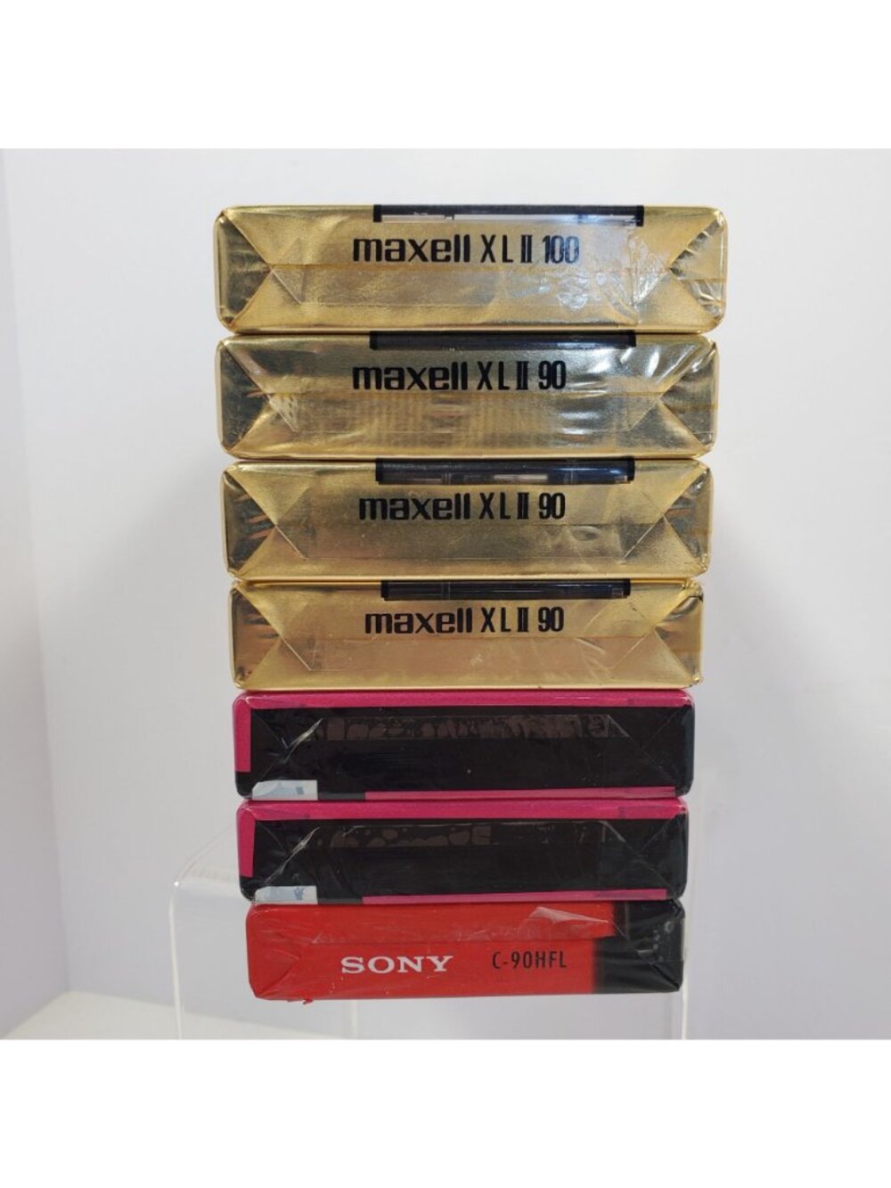 Maxell XL II High Bias Cassette Tapes 90 & 100 Min Assorted Lot of 7 - Picture 6 of 7